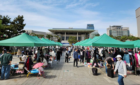 인천시, ‘녹색 나눔장터’ 16일 문화예술회관 광장에서 열려